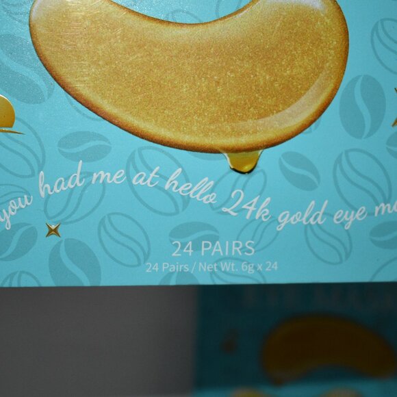 Hicream Under Eye Patches 2et of 2 (48 Pairs) – Gold Gel Eye Mask – NWT - Picture 2 of 3